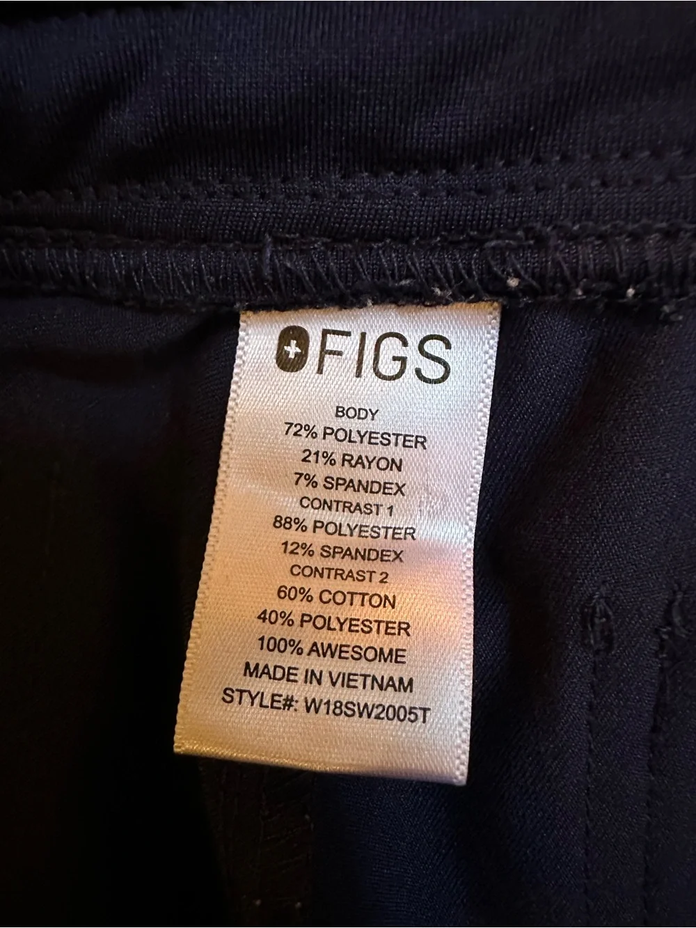 FIGS Navy Technical Collection Jogger Scrub Pants